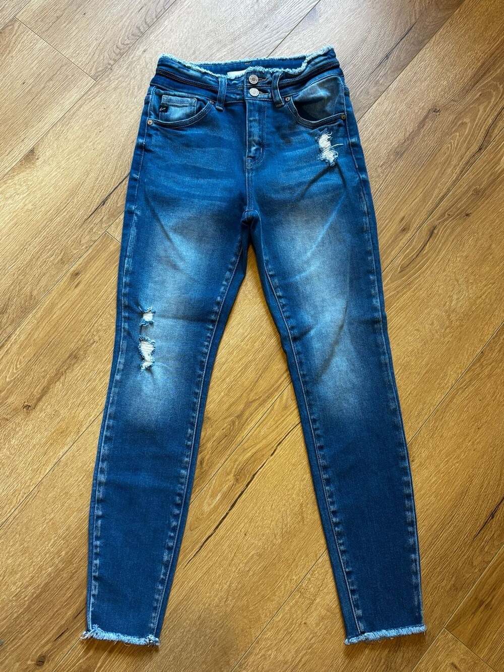 KanCan KC7317M High Rise Distressed Skinny Jeans Size 3/25